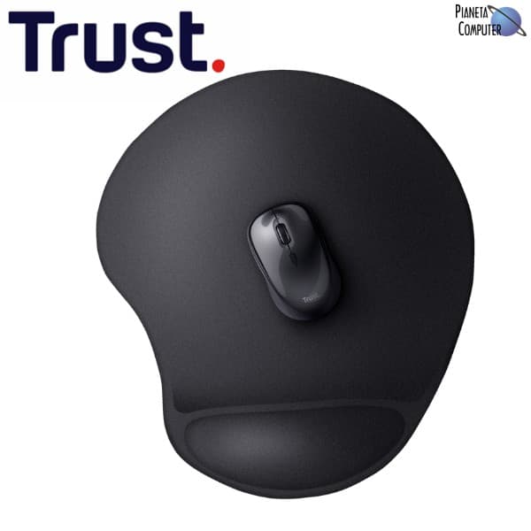 Tappetino Mouse TRUST BIGFOOT XL MOUSE PAD con poggiapolsi in GEL